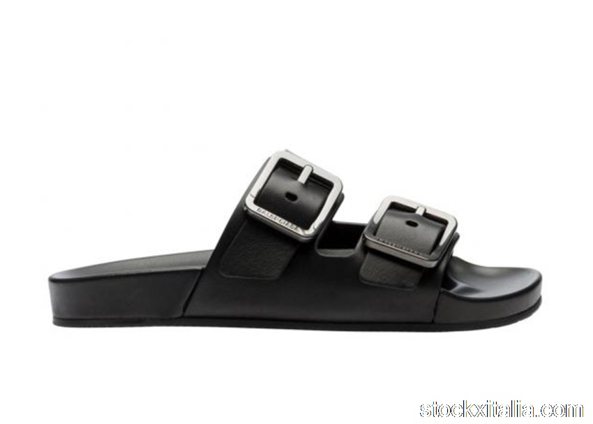 Outlet Balenciaga Mallorca Sandal Black (W) 656821WA2M61010