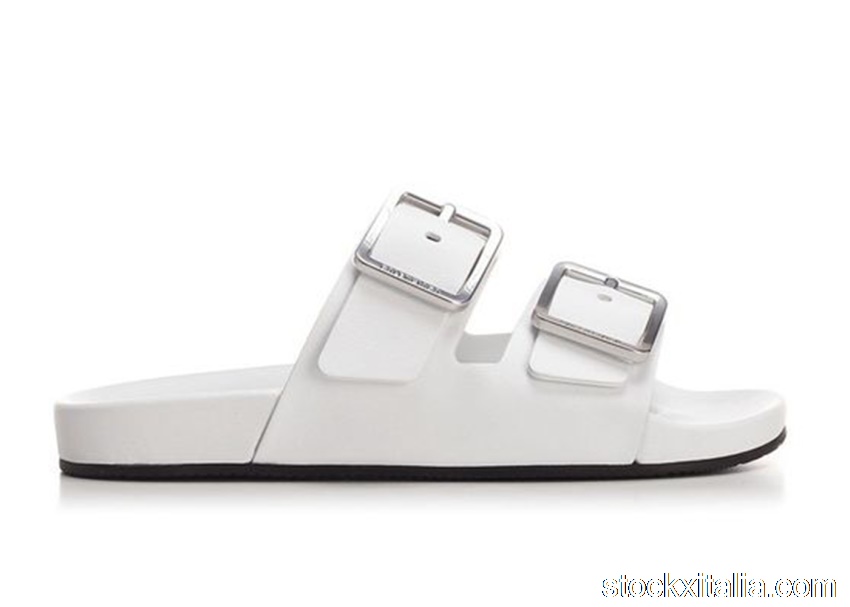 Outlet Balenciaga Mallorca Sandal White 656839WA2M69090