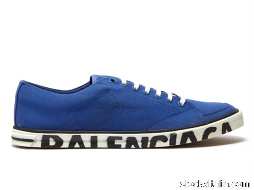 Outlet Balenciaga Match Graffiti Blue Black White 561253W07024375