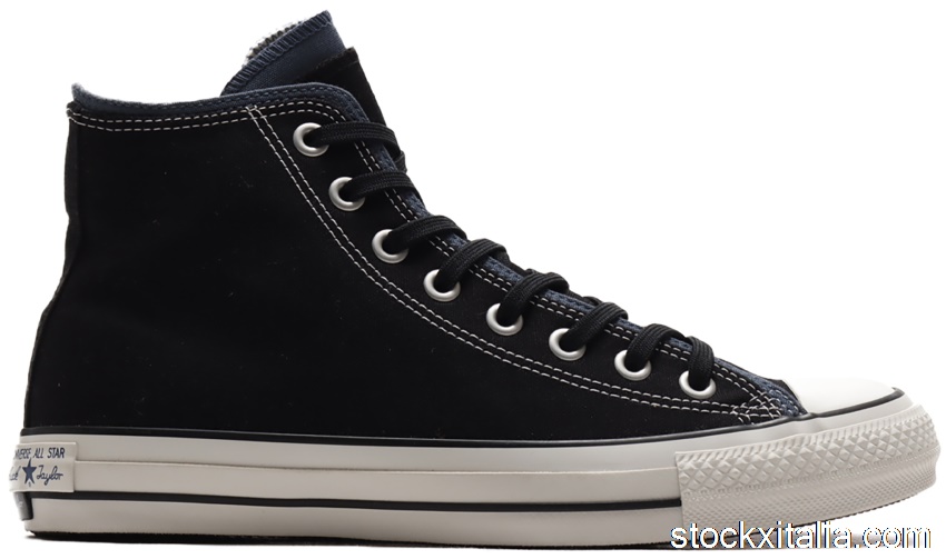 Outlet Converse Chuck Taylor All-Star 100 Hi Doubleparts Black