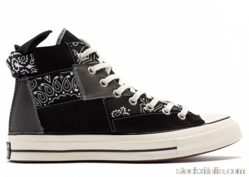 Outlet Converse Chuck Taylor All-Star 70 Hi Paisley Patchwork Black 172906C