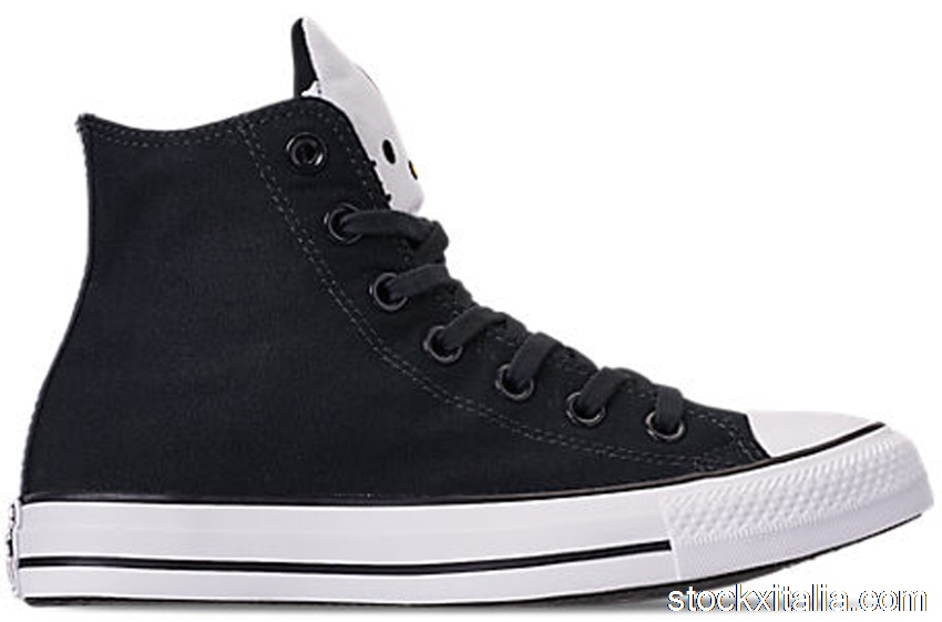 Outlet Converse Chuck Taylor All-Star Hi Hello Kitty Black (W) 163910C