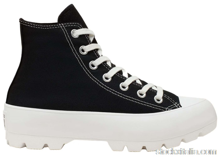 Outlet Converse Chuck Taylor All Star Lugged Hi Black White 565901C