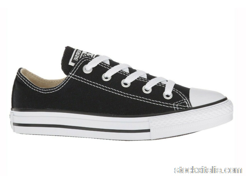 Outlet Converse Chuck Taylor All Star Ox Black White (PS) 3J235