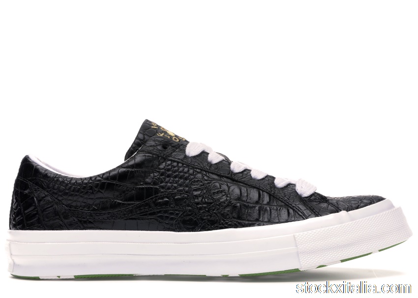 Outlet Converse One Star Ox Golf Le Fleur Faux Skin Black 165524C