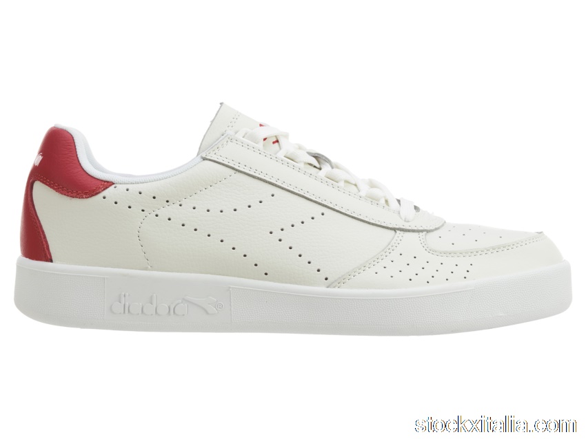 Outlet Diadora B.elite Premium L White Red Pepper 171830