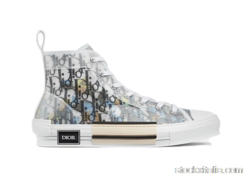 Outlet Dior B23 High Top Alex Foxton Oblique 3SH118YTH_H562