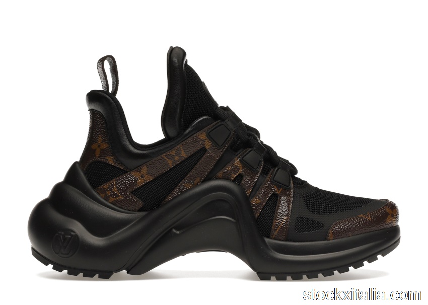 Outlet Louis Vuitton Archlight Trainer Monogram Black (W) 1A43LH