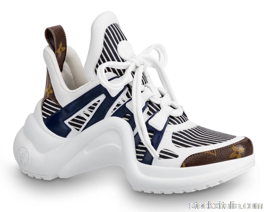 Outlet Louis Vuitton Archlight Trainer Stripe Monogram (W) 1A589P