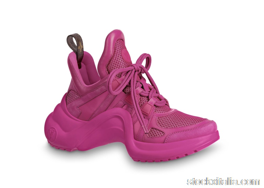 Outlet Louis Vuitton Arclight Trainer Rose Pop (W) 1A882Q