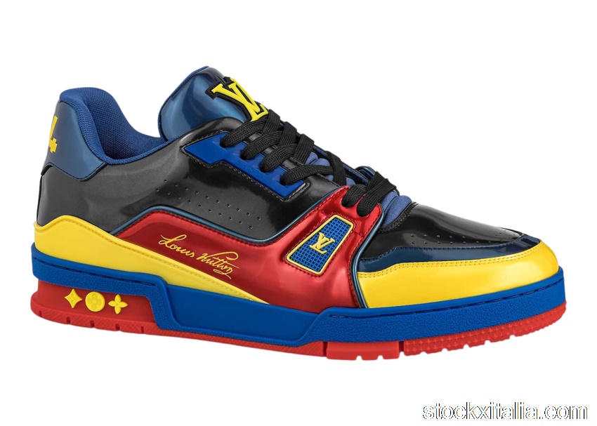 Outlet Louis Vuitton Trainer Marine 1A9JUF