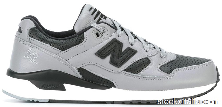 Outlet New Balance 530 Lux Leather Steel Grey Black M530VTA