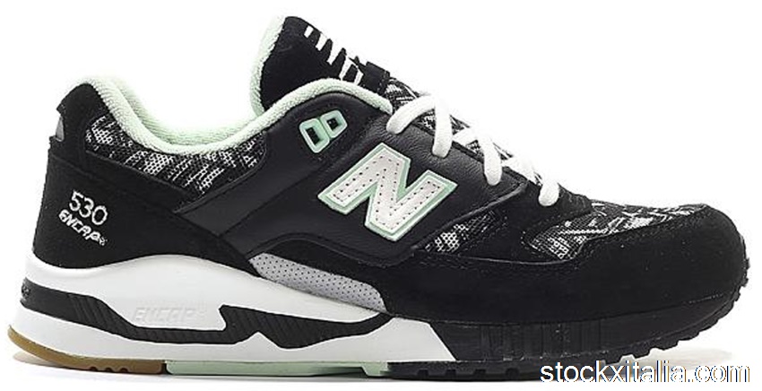 Outlet New Balance 530 Summer Utility Black White (W) W530SUA