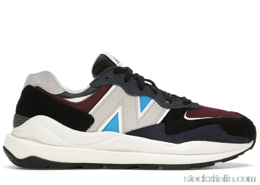 Outlet New Balance 57/40 Black Navy Burgundy