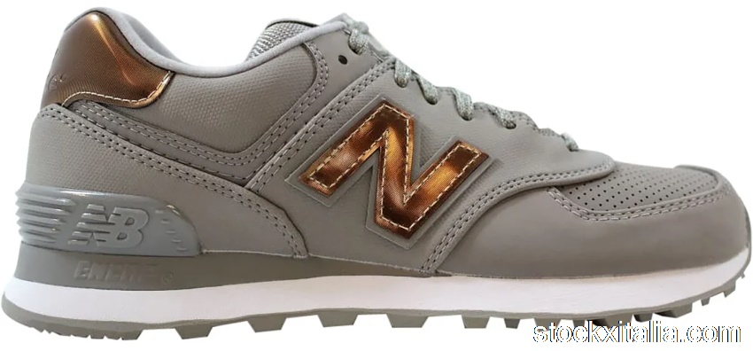 Outlet New Balance 574 Pennant Grey Bronze (W) WL574VJB