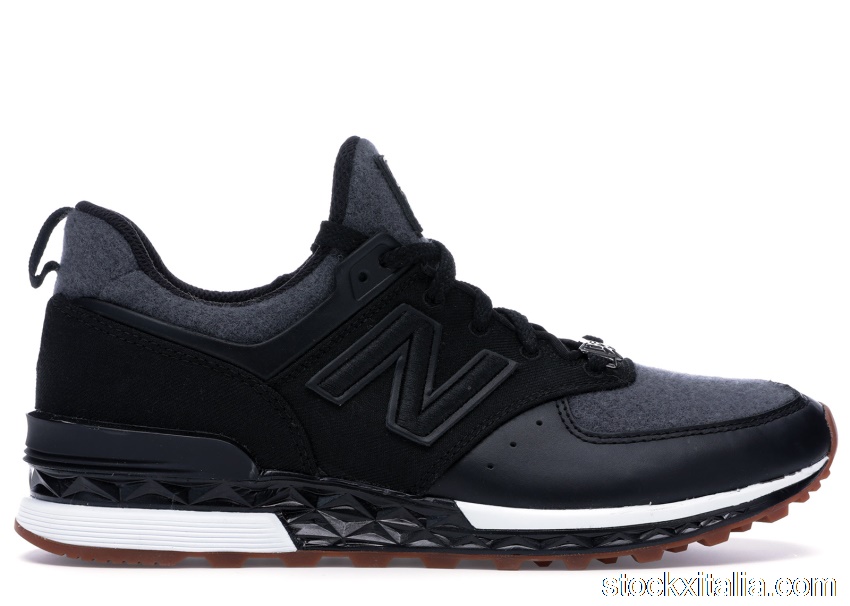 Outlet New Balance 574 Sport New Era Black Grey (Special Box) MS574NE