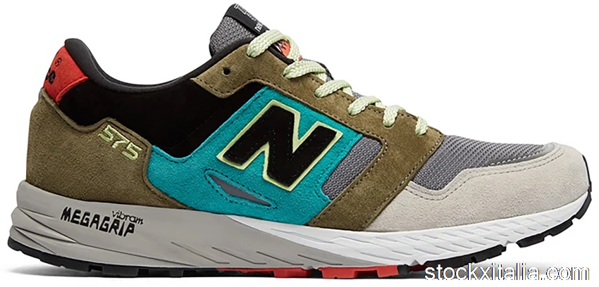 Outlet New Balance 575 Grey Green Black MTL575ST