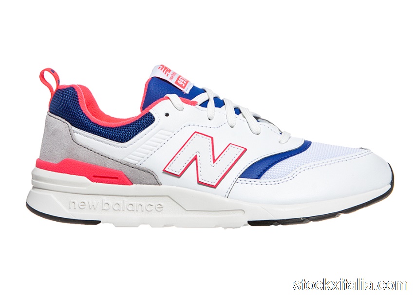 Outlet New Balance 997H White Laser Blue (GS) GR997HAJ