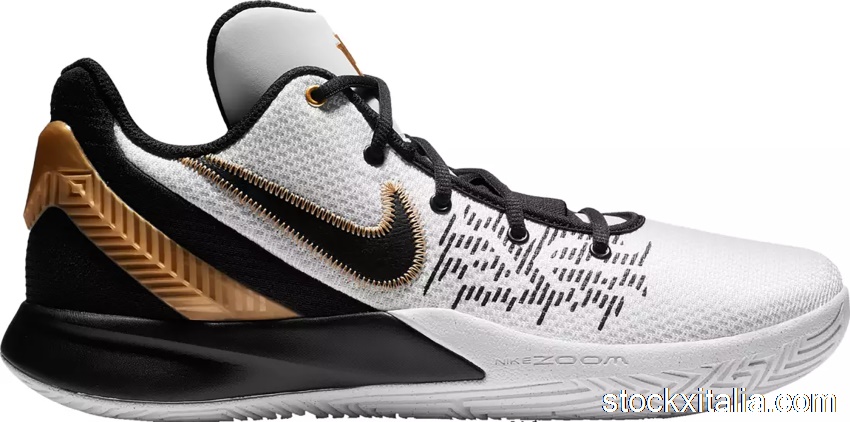 Outlet Nike Kyrie Flytrap 2 White Black Gold
