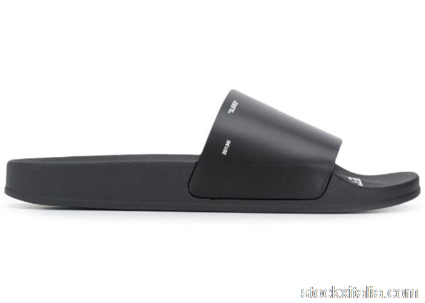 Outlet Off-White Corporate Slides Black SS19 OMIA087S19C220291001