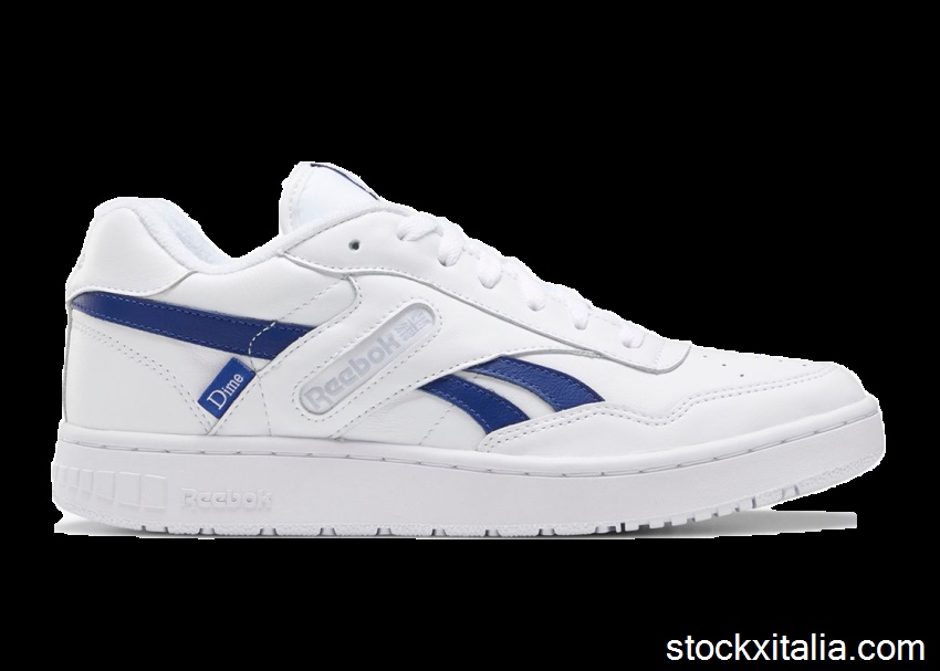Outlet Reebok BB 4000 Dime White Navy Q47373