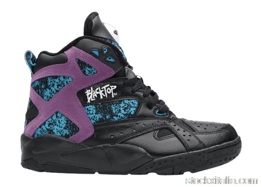 Outlet Reebok Blacktop Battleground Black Extreme Purple V56091