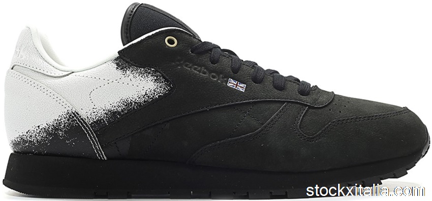 Outlet Reebok Classic Leather Montana Cans Graffiti Black CN1995
