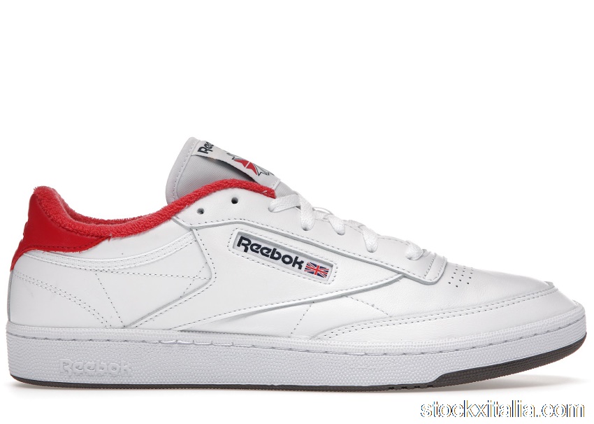 Outlet Reebok Club C 85 Eric Emanuel White Red FY3412