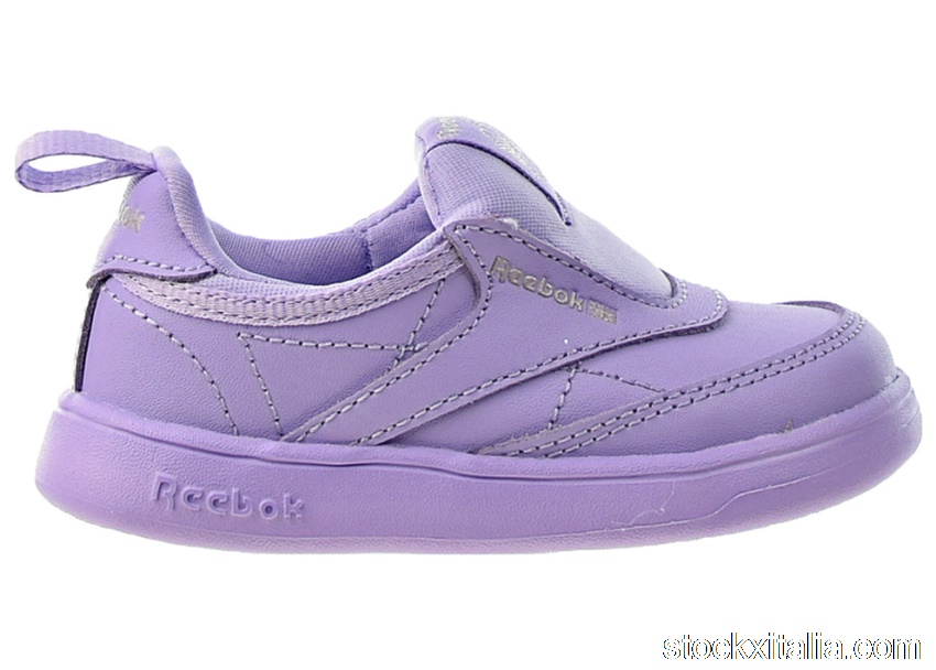 Outlet Reebok Club C Cardi B Coated Crisp Purple Quartz (TD) H03320