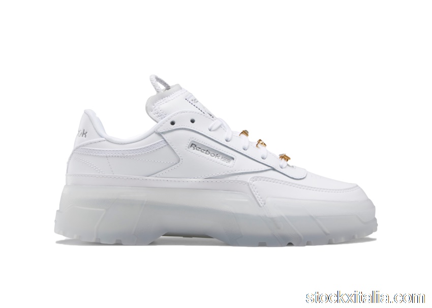 Outlet Reebok Club C Cardi B Footwear White GW7726