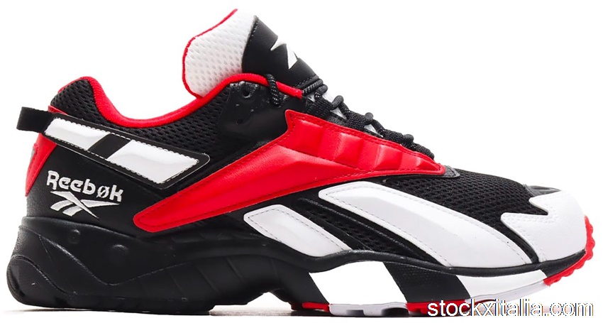 Outlet Reebok Interval 96 Black Scarlet White FX7137