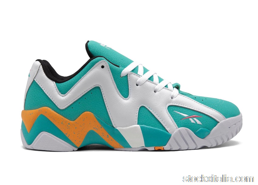 Outlet Reebok Kamikaze II Low Spearmint Maximum Orange GX6120