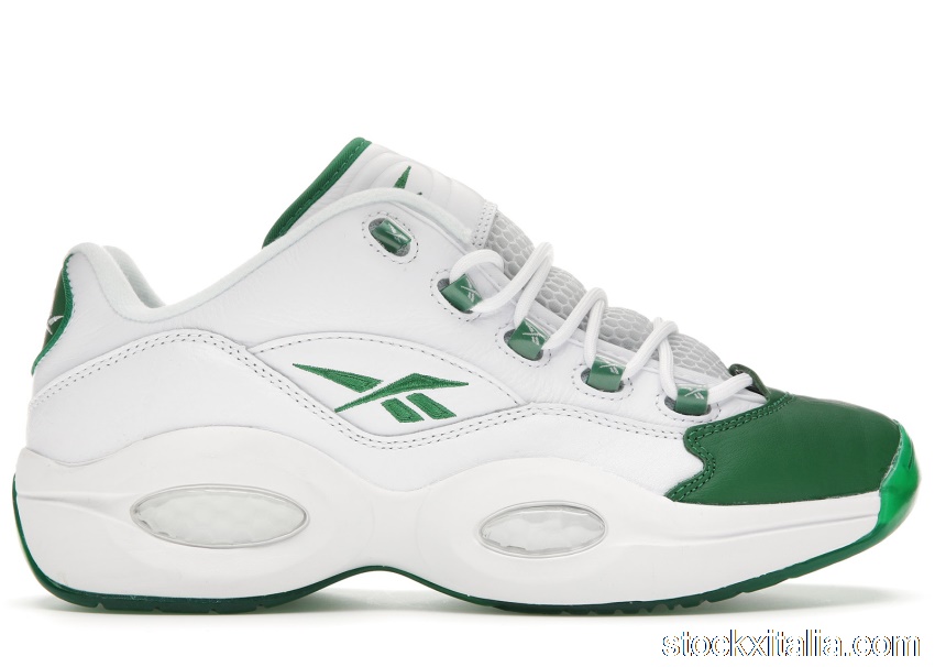 Outlet Reebok Question Low Green Toe GZ0367