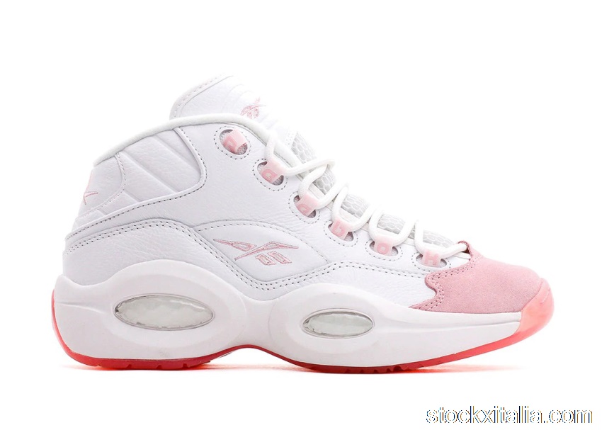 Outlet Reebok Question Mid Pink Toe (GS) GX9357
