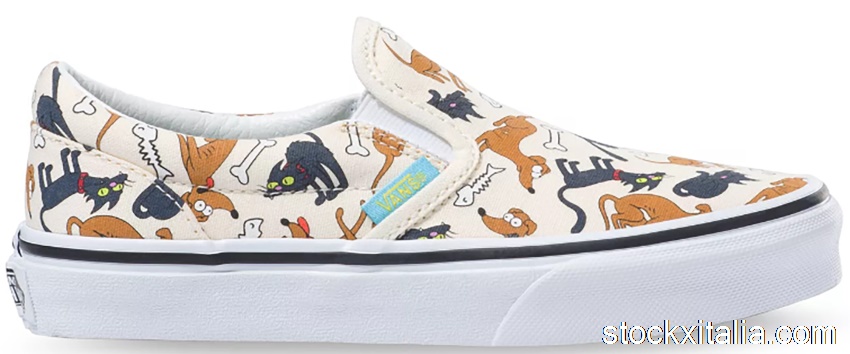 Outlet Vans Classic Slip-On The Simpsons Family Pets (PS)