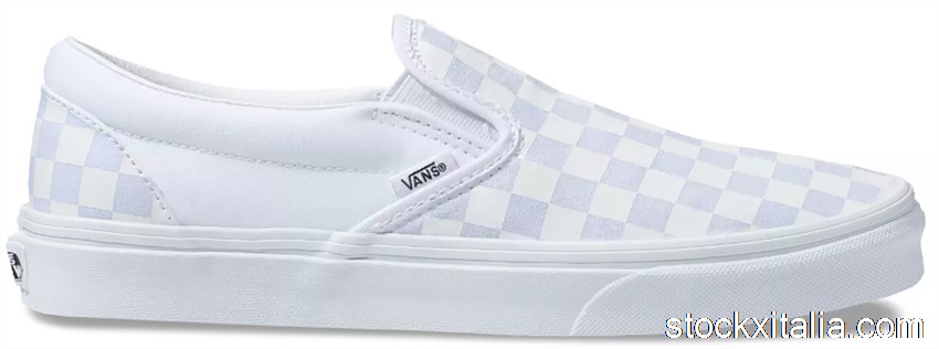 Outlet Vans Classic Slip-On White Checkerboard VN000EYEX1L
