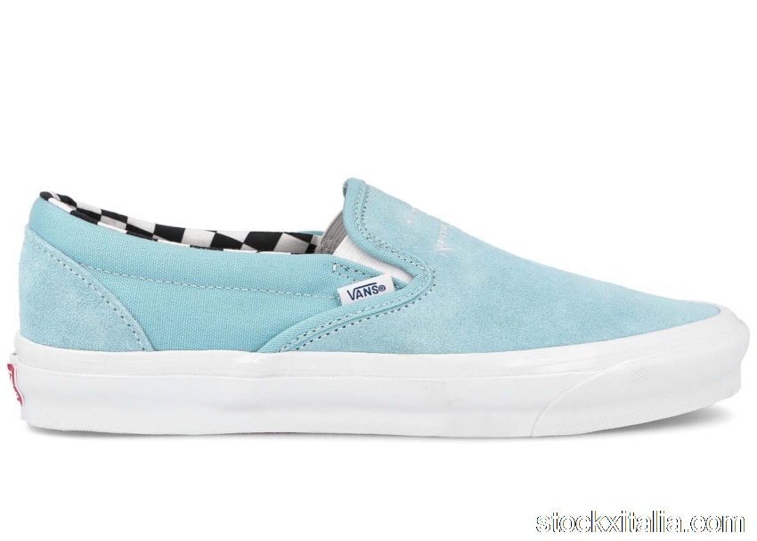 Outlet Vans OG Classic Slip-On LX Ray Barbee Leica Light Blue VN0A45JK92S