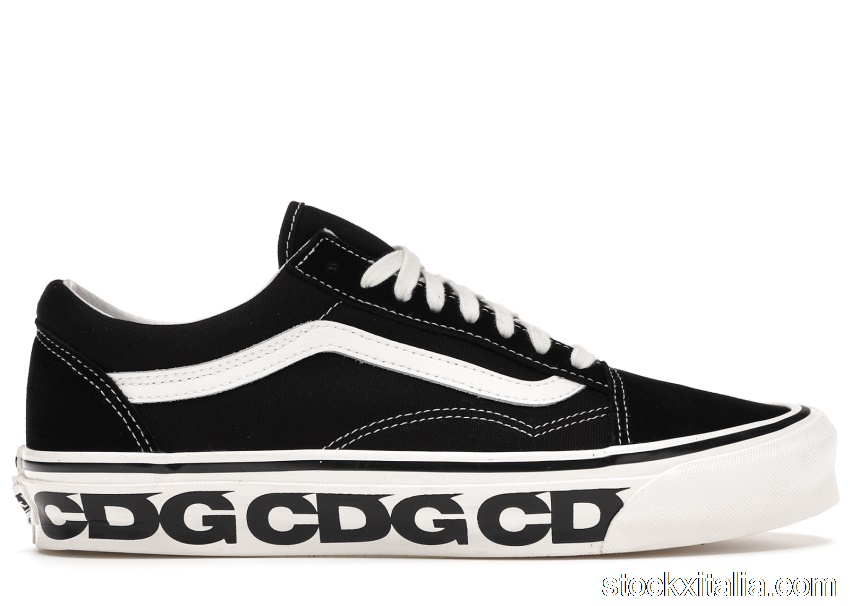 Outlet Vans Old Skool LX Comme Des Garcons Black VN0A4P3X60E