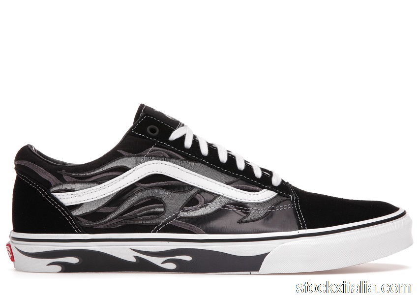 Outlet Vans Old Skool Pac Sun ASAP Rocky Black