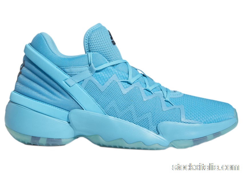 Outlet adidas D.O.N. Issue #2 Crayola Signal Cyan FW8517/FW9047
