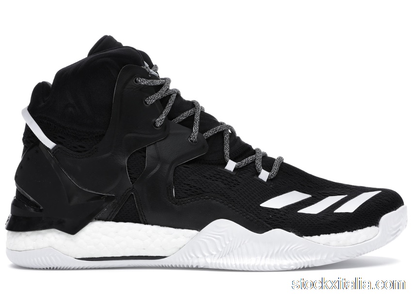Outlet adidas D Rose 7 Black White B72905