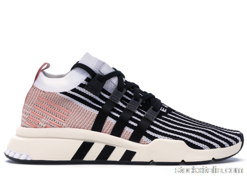 Outlet adidas EQT Support Mid Adv Core Black Trace Pink AQ1048