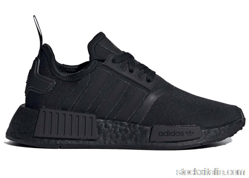Outlet adidas NMD R1 Triple Black (GS) H03994
