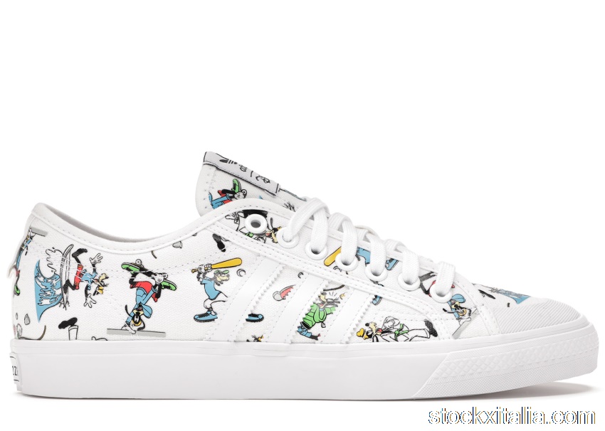 Outlet adidas Nizza Disney Sport Goofy White FW0645