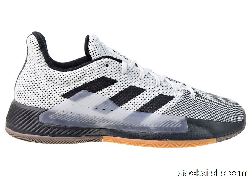 Outlet adidas Pro Bounce Madness Low White Black BB9222