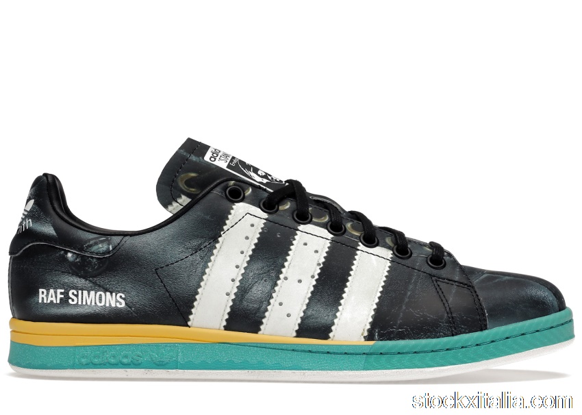 Outlet adidas Samba Stan Smith Raf Simons Black White Bright Blue EE7954