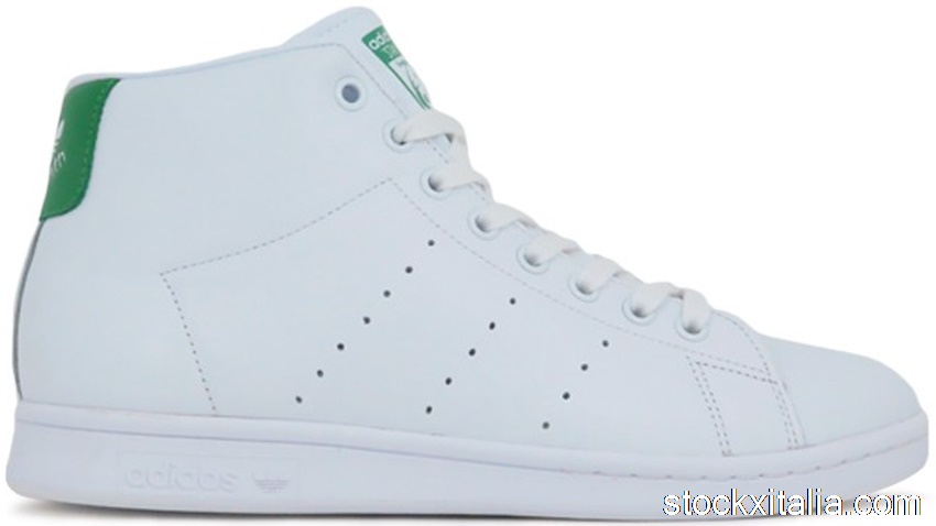 Outlet adidas Stan Smith Mid White Green BB0069