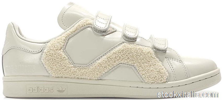 Outlet adidas Stan Smith Raf Simons Comfort Badge Cream White BB6888
