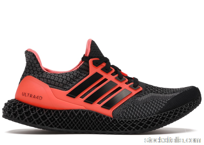 Outlet adidas Ultra 4D Core Black Solar Red G58159