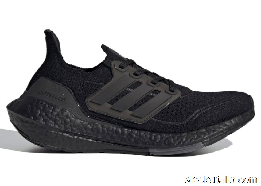 Outlet adidas Ultra Boost 21 J Triple Black (GS) FY5390
